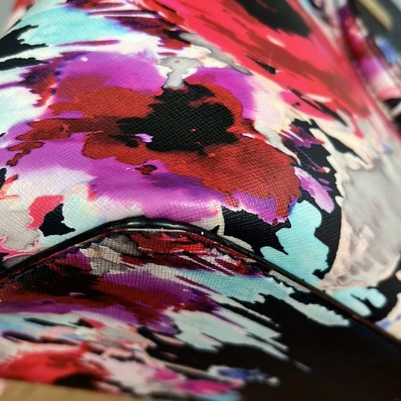 Kate Spade Black and Pink Floral Shoulder Bag - Picture 15 of 16